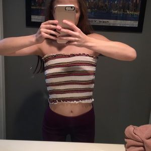 Striped Tube Top